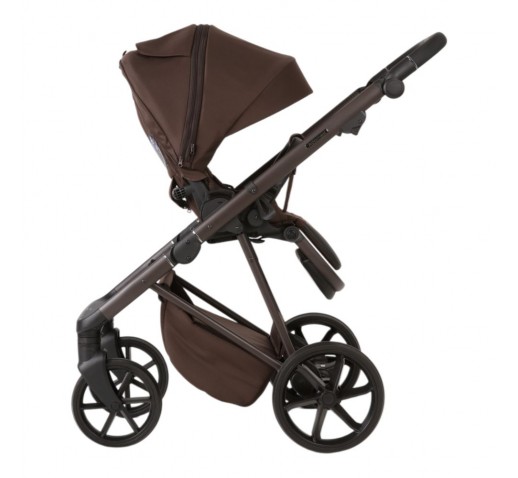 Carucior 3 in 1 Delta Natura Collection Adamex Coffee cu scoica